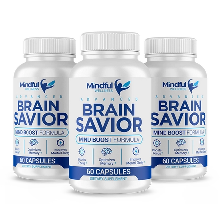 Brain Savior 3 bottles package
